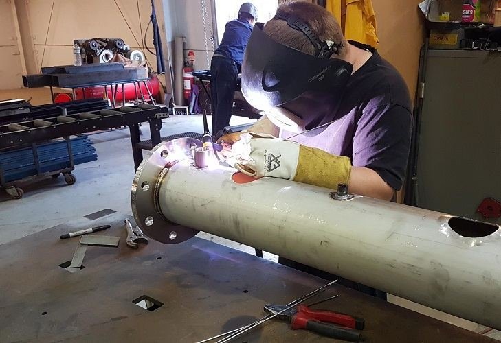 Certified pipe spool welding