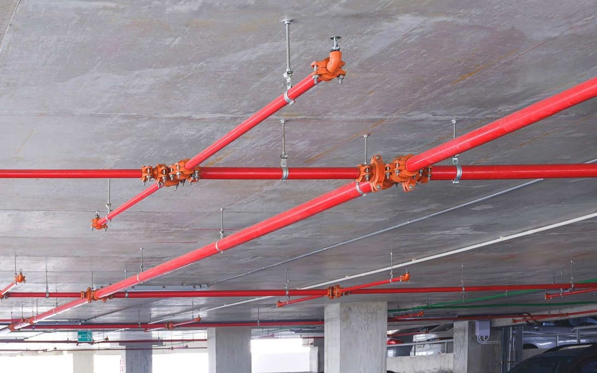 Sprinkler network installation